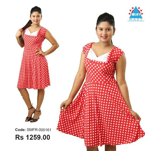 Normal short clearance frock design