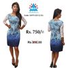 Picture of Leave design tight frock