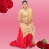 Picture of Gold lace Mixed Lehanga Kit