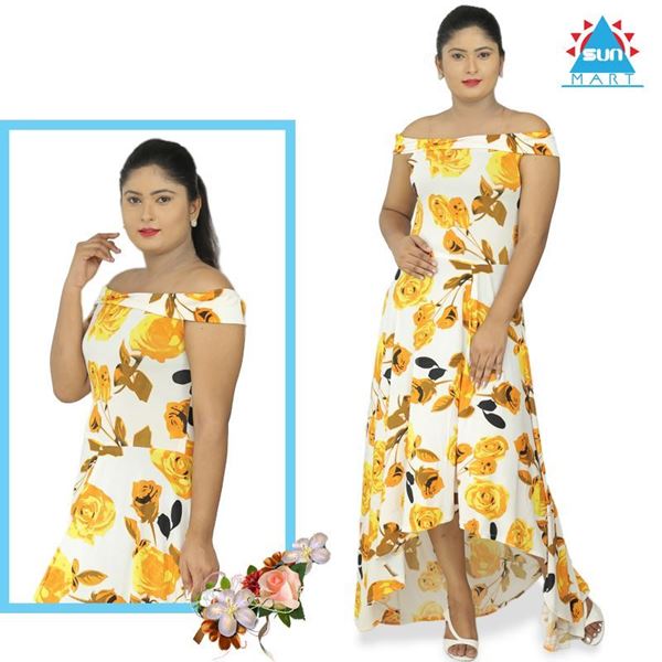 Picture of Floral Designed Cocktail Dress