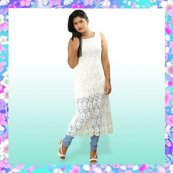Picture of Sleeveless Full Lace Long Top