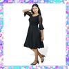 Picture of Bell Sleeve Short Frock with Lace