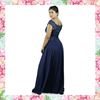 Picture of Off Shoulder Maxi Party Frock with Short Sleeves