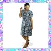 Picture of Four-way Stretch Puff Sleeve Short Frock