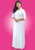 Picture of Collared Long Sleeves A-line Maxi Dress