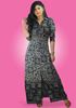 Picture of Printed Border Designed A-line Maxi dress