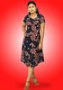 Picture of Round Necked Short Frock with Short Sleeves