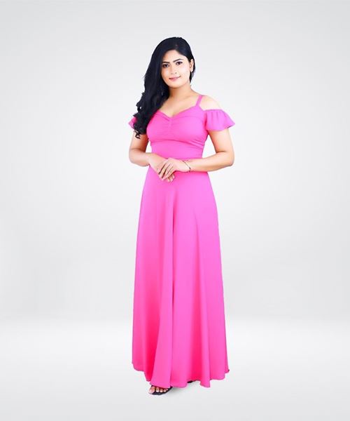 Picture of Georgette Maxi Dress