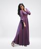 Picture of Off Shoulder Long Puff Sleeves Maxi Dress