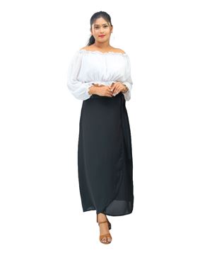 Picture of Georgette Long skirt