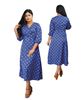 Picture of Three Quarter Sleeves Maxi Dress