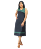 Picture of Sleeveless  A-Line  Three Quarter Dress