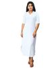 Picture of Three Quarter Sleeves A-Line  Maxi Dress