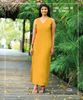 Picture of Sleeveless  A-Line  new Linen  Long Dress