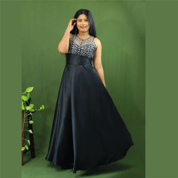 Sleeveless Valantina party frocks SunMart Lanka