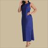 Picture of Round Neck Sleeveless A Line Long frock