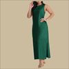 Picture of Round Neck Sleeveless A Line Long frock